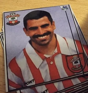 25 x Southampton FC Stickers - Flag Scarf  Badge - Francis Franny Benali LEGEND - Picture 1 of 2