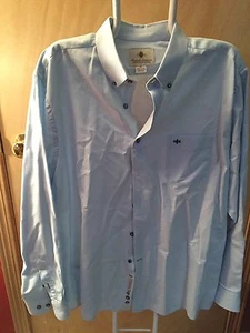 Camisa de vestir Russell Simmons ARGYLECULTURE con botones para hombre informal de negocios 2XL - Imagen 1 de 8