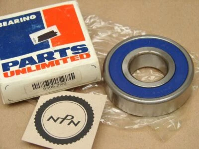 Nuevo NOS Piezas Ilimitadas 1975-76 Kawasaki KX400 Rodamiento de Bolas 6305-2RS Foto 1 de 3