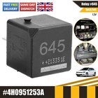 Multi Function RELAY #645 4H0951253A 4 PIN 12V For VW AUDI Q7 A6 A8 SKODA SEAT