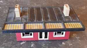 Triang R473 Bahnhof Ticket Office - rot - Spurweite OO - Bild 1 von 7