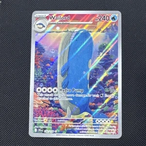Wailord Illustration Rare 162/159 Near Mint Journey Together Pokemon TCG  - Picture 1 of 6