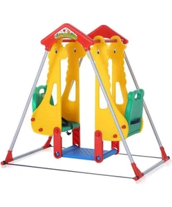 Baby Vivo Kinderschaukel Spielplatzschaukel Gartenschaukel Doppelschaukel Neu - Bild 1 von 11