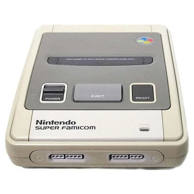 Nintendo Super Famicom Console SFC SNES JP Edition Tested USED With 2controllers - Photo 1/3