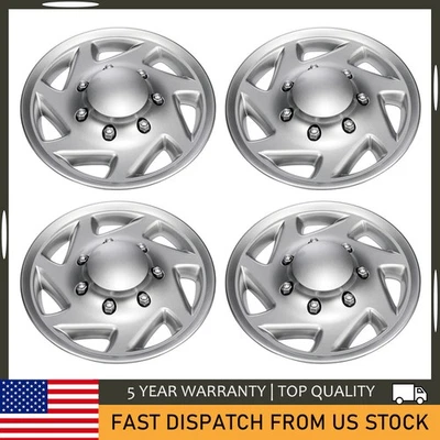 Hub Caps For Ford E-250 Set of 4 4pcs NEW US 16" Foto 1 de 4