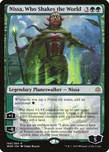 Nissa, Who Shakes the World WAR NM MTG - Image 1 of 1