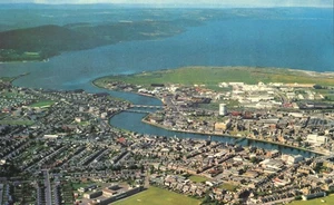 Cartolina Inverness Scozia veduta aerea - Foto 1 di 2