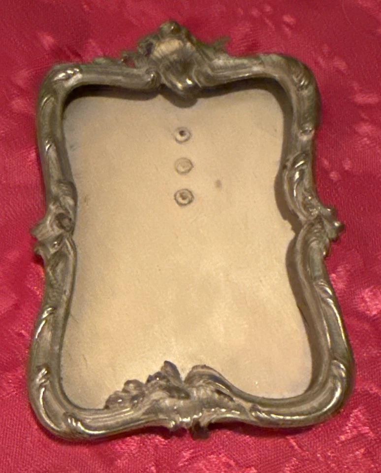 Antiguo caballete francés Napoleón bronce dorado marco caballete soporte  Foto 1 de 4