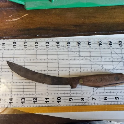 "Cuchillo desollador de caza Chicago Cutlery 96-6 vintage, 10,5""" Foto 1 de 4