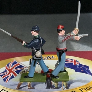Regal Soldiers Of The World ACW Brillo Pintado a Mano Unión y Confederado Nuevo en Caja - Imagen 1 de 8