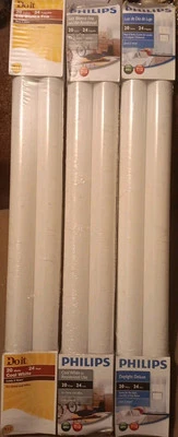 6 24" Asstd T12 Bulbs 4 Cool White And 2 Daylight Philips And Do It - Image 1 of 4