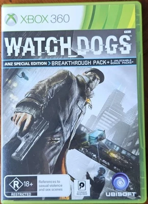 Watch Dogs ANZ Special Edition Xbox 360 PAL Game Near New w/ Manual 2 Mint Discs - Image 1 of 4