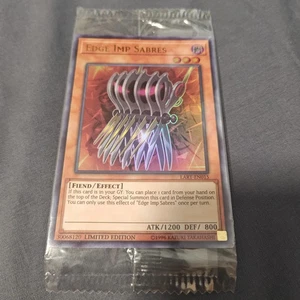 Yu-Gi-Oh! TCG Edge Imp Sabre LART-EN015 Ultra Rare Sealed Promo Limited Edition  - Bild 1 von 1