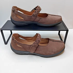 Hotter Comfort Concept Brown Casual Shoes with Braided Strap UK 7 - #4451 - Picture 1 of 8