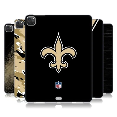 OFFICIAL NFL NEW ORLEANS SAINTS LOGO GEL CASE FOR APPLE SAMSUNG KINDLE - Image 1 of 4