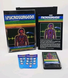 Microsurjano Imagic Intellivision 1982 con manual y 2 superposiciones completo probado - Imagen 1 de 6