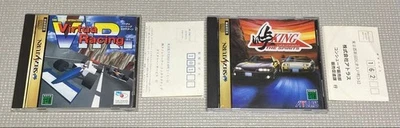 Sega Saturn Virtua Racing Toge Spirits postcard Japan K2 - Image 1 of 4