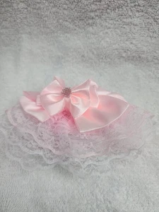 4" Rosa Haarspange Grill - Handarbeit - Bild 1 von 6