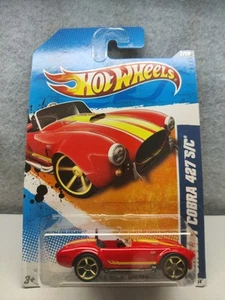 Hot Wheels '11 Muscle Mania #7/10 Orange Shelby Cobra 427 S/C ~ NICE! - Picture 1 of 9