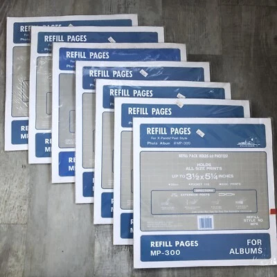 Páginas de recarga Pioneer MPR para álbum encuadernado MP-300 lote sellado de 7 Foto 1 de 4