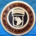 US ARMY 101ST AIRBORNE PLAQUE 