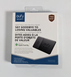 eufy Security SmartTrack Card (T87B2) Fonctionne avec Apple Find My (iOS uniquement) - Photo 1 sur 2