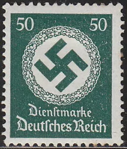 Stamp Germany Official Mi 177 Sc O103 1942 WWII Reich Reich Era Dienst Reich MNH - Picture 1 of 1