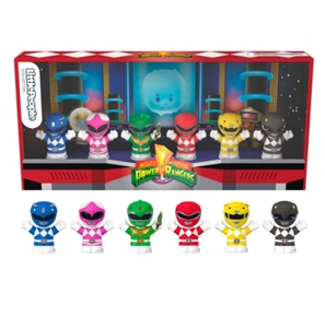 NEW Fisher Price - Little People Mighty Morphin Power Rangers Collectors Set - Picture 1 of 6
