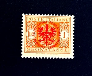 SLOVENIA Stamp - 1945 WWII German Occupation Postage Due Red Overprint MLH r56 - Picture 1 of 2