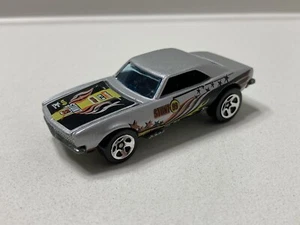 Hot Wheels 1999 Mainline #1014 Stunt Silver ‘67 Chevy Camaro LOOSE - Picture 1 of 9
