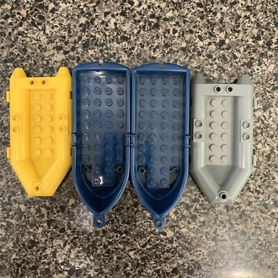 LEGO Minifigura Balsa Salvavidas Bote de Rescate Lote X 4 Barcos Foto 1 de 4