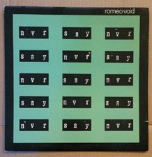 Romeo Void - Never Say Never 4 song EP 12" single VINYL AL-38178 Record LP
