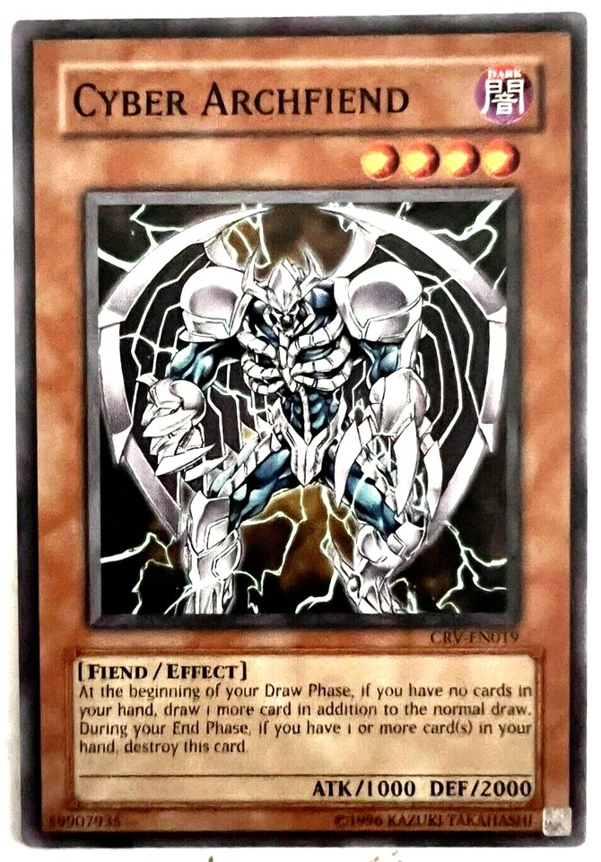 YuGiOh! - Cyber Archfiend - CRV-EN019 - Unlimited - Common - Image 1 of 1