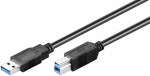 USB 3.0 (A a B). 28cm - Imagen 1 de 2