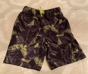 Boy's Spyder Swim Trunk M 7 / 8 - Picture 1 of 3