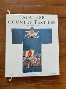 Japanese Country Textiles Hardcover Anna Jackson 1997 - Picture 1 of 10