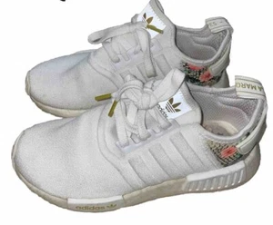 Adidas NMD_R1 Damen Laufschuhe Blumenmuster weiß Größe 7 - Bild 1 von 8