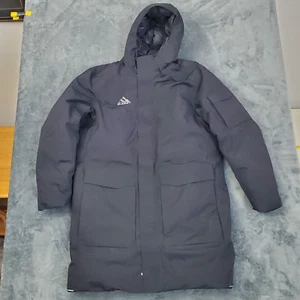 Lululemon Cold City Parka 600 Fill Goose Down Full Warmth Glyde XL Black 26293 - Picture 1 of 22