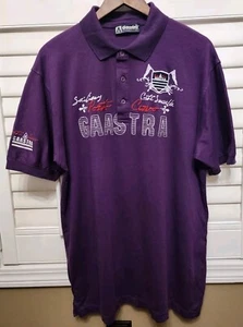 Gaastra Yachting Polo Shirt Mens 5XL Purple Sailing Yacht Racing Rugby Style - Picture 1 of 11