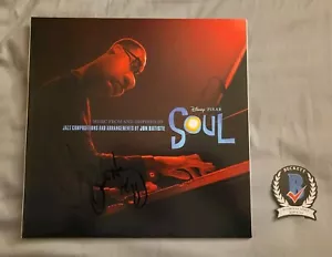 Jon Batiste signed Soul vinyl LP record Beckett BAS COA #BK27018 Disney Pixar - Picture 1 of 5