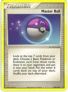 2x (DEOXYS-088) Master Ball (U) Pokemon EX Deoxys Card # 88 - Picture 1 of 1