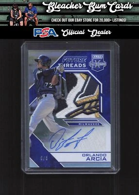 Parche Panini Elite 2016 edición extra FTSA-OA Orlando Arcia automático azul/5 Foto 1 de 2