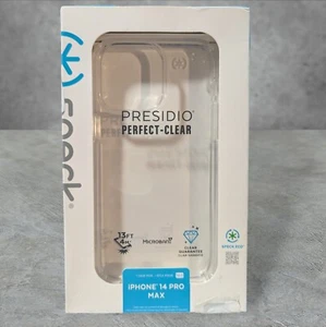 Y1. Speck Presidio Perfect-Clear Case for Apple iPhone 14 Pro Max - Photo 1 sur 2