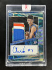 2022-23 Panini Spectra Chet Holmgren Wave Rc Jersey Patch Auto Rpa /30