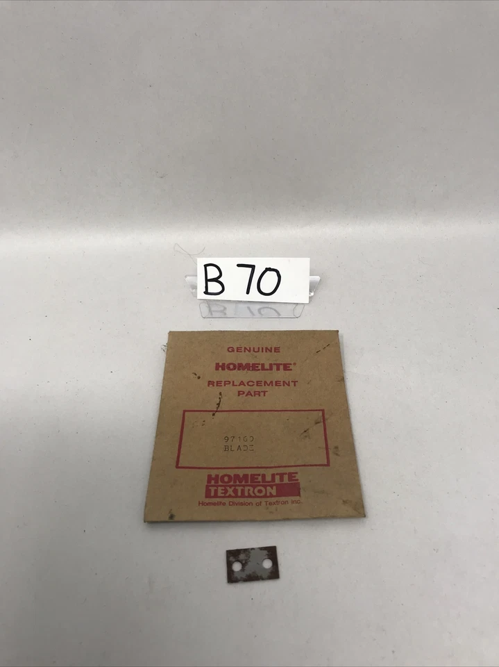 Homelite trimmer line blade # 97169  ST 200 series OEM NOS - Image 1 of 1