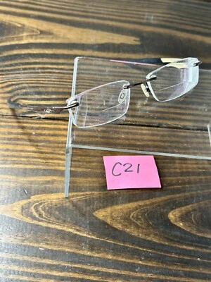 Marco de gafas Oakley Evade 22-175 marrón pulido/negro sin montura para hombre 133 Foto 1 de 4