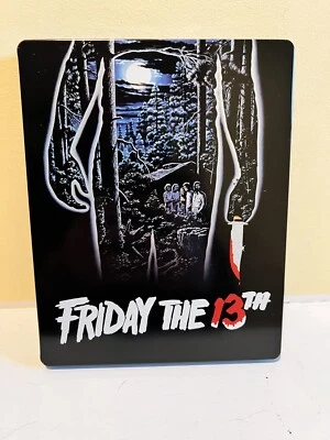 Friday The 13th Blu-Ray 40th Anniversary Steelbook Horror Jason - Image 1 of 2