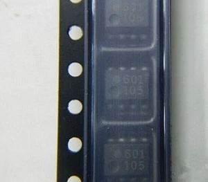 5PCS HCPL-0601 HCPL0601 High Speed-10 MBit/s Logic Gate Optocouplers SOP8 - Picture 1 of 1