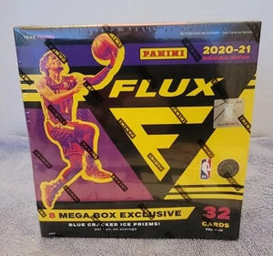 2020-21 Panini Flux NBA Basketball 8 Pack Mega Box Blue Cracked Ice New/Sealed - Picture 1 of 4