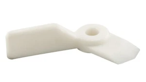 Prime-Line Products PL 7920 Turn Button with Screws (Pack of 12), White Nylon - Picture 1 of 1